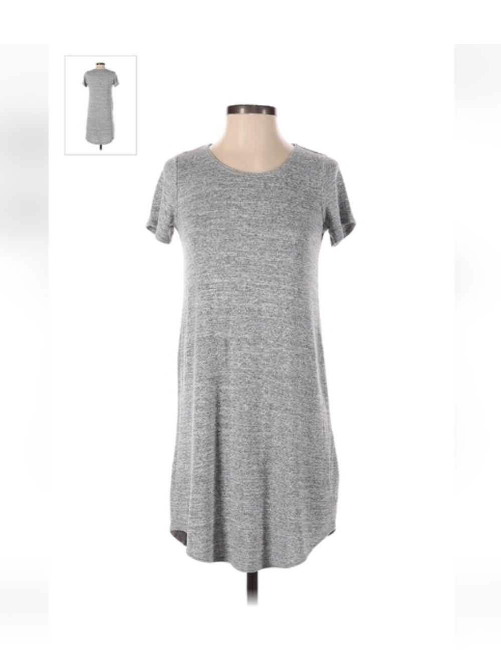 Wilfred Free Esther Grey Heathered Dress